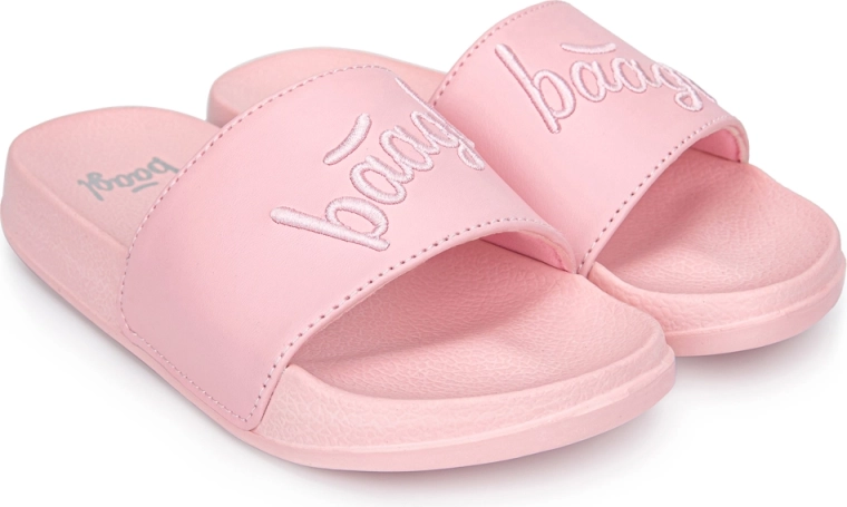 Ciabatte Baagl Logo Pink (taglia 34)