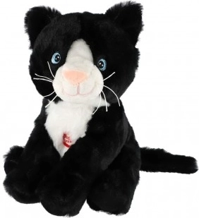 Gatto di peluche con suono 20 cm