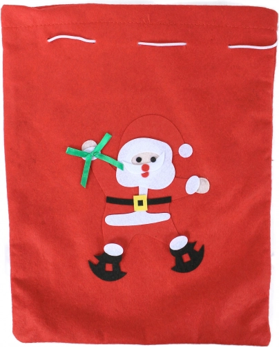 Sacco di Natale con Babbo Natale