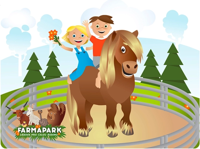 Cartolina 3D Farmapark di PRIME 3D