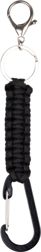 Baagl portachiavi Paracord nero