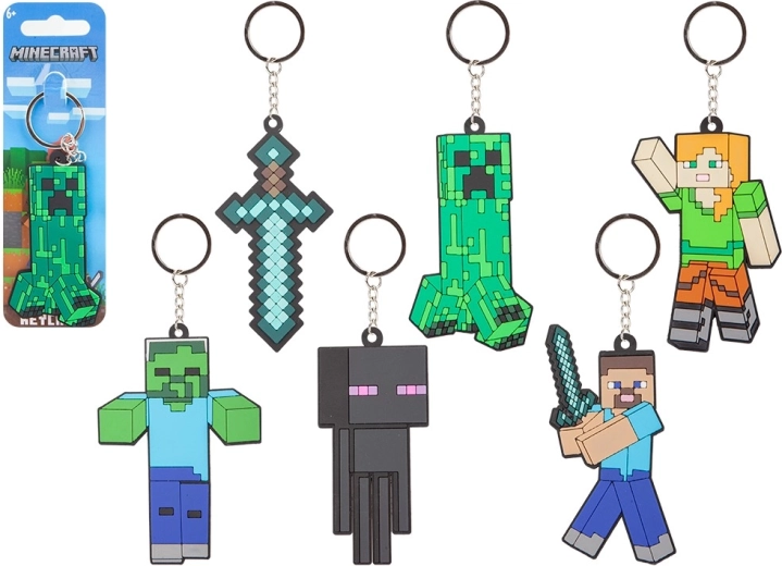 Portachiavi Minecraft – personaggio 8 cm