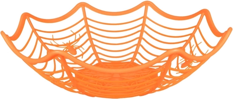 Vassoio decorativo a forma di ragnatela