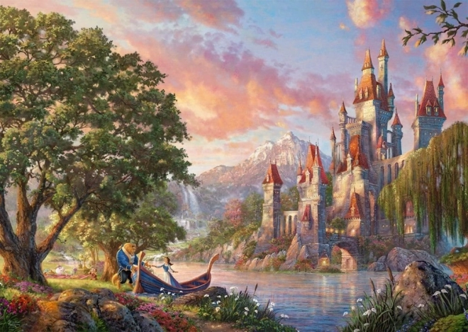 Puzzle La Bella e la Bestia – il magico mondo di Belle 3000 pezzi SCHMIDT