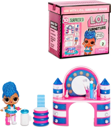 L.O.L. Surprise! furniture set teatrale con bambola e accessori