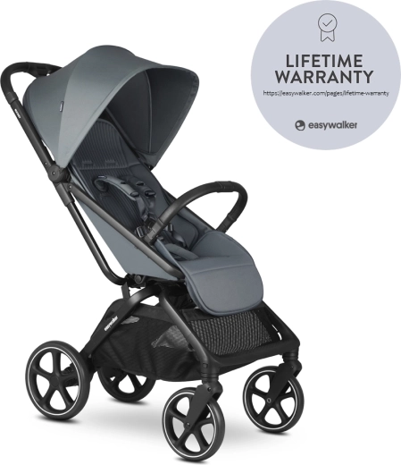 Easywalker passeggino sportivo Rockey L Smooth Grey