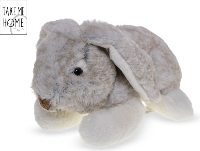 Coniglietto di peluche sdraiato Take Me Home 17 cm