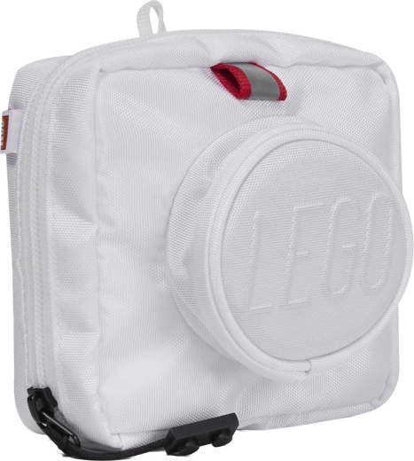 Borsa shopper pieghevole LEGO Signature Brick 1x1 bianca