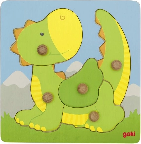 Goki puzzle in legno drago 5 pezzi
