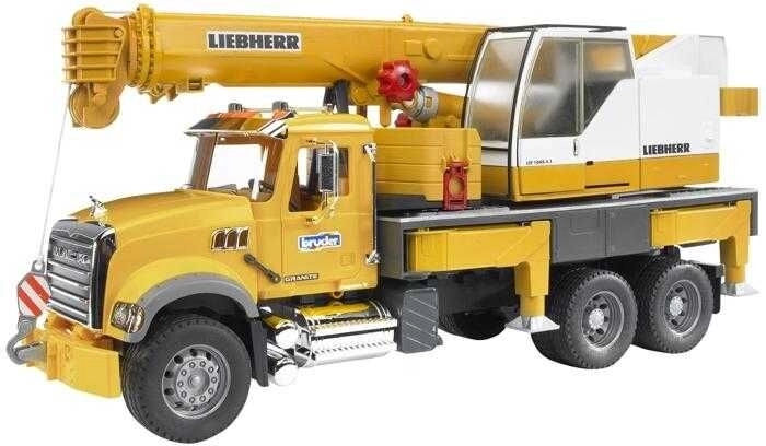 Bruder MACK Granite autogru LIEBHERR 1:16
