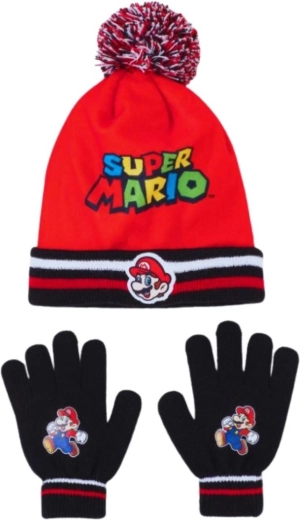Cappello e guanti Super Mario
