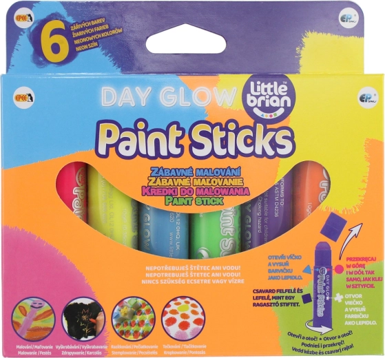 Little Brian paint Sticks colori vivaci