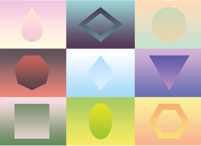 Puzzle Geometria 1000 pezzi CLOUDBERRIES