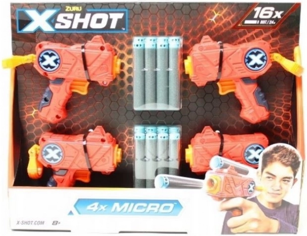 Kit lanciatore Excel Micro 4-pack 16 frecce