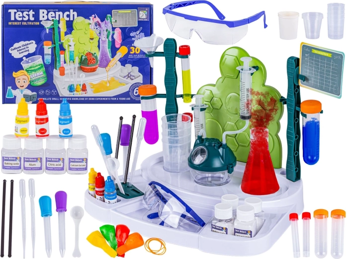 Laboratorio domestico – officina del piccolo chimico, set sperimentale per bambini