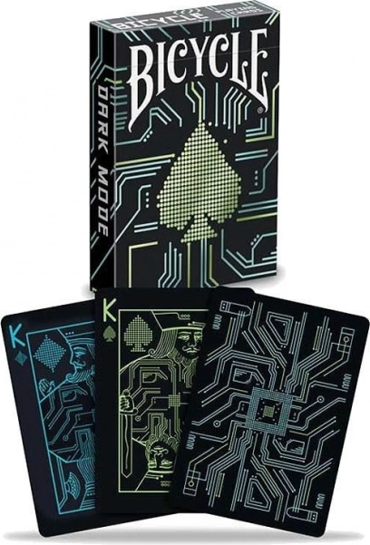 Bicycle Dark Mode – carte per trucchi di magia e cardistry
