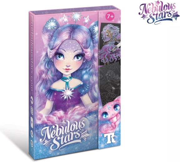 NEBULOUS STARS album da colorare ad acquerello tascabile