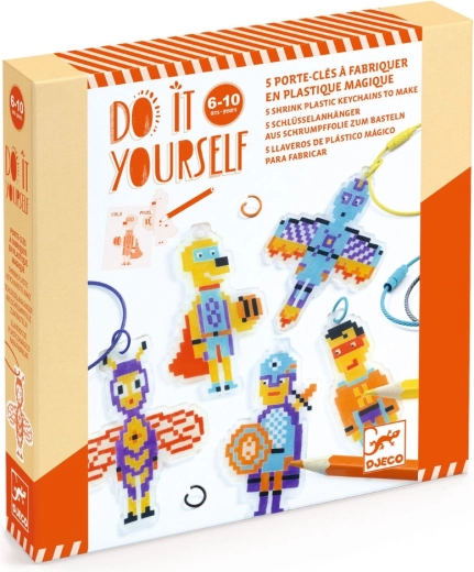Djeco DIY set creativo Pixel eroi