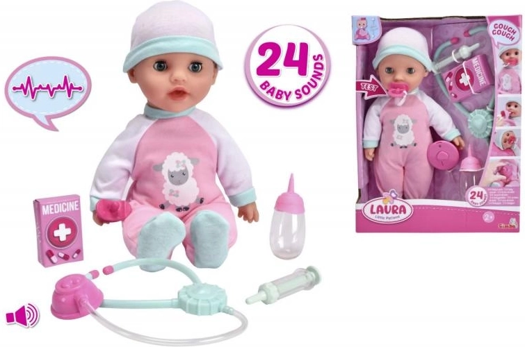 Bambola Laura Piccolo paziente 30 cm