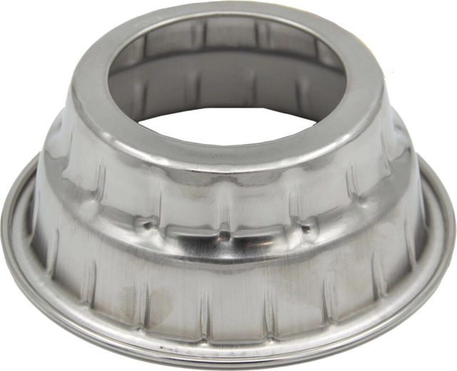 Testa di chiusura in acciaio inox per coperchi 83 e 68 mm