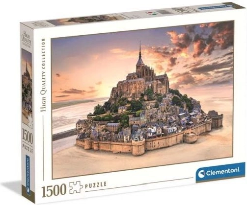 Puzzle 1500 pezzi – The Mont Saint-Michel Rising (Clementoni)