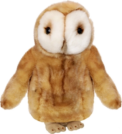 Gufo barn owl di peluche 23 cm
