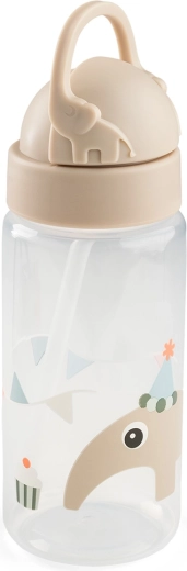Done by Deer borraccia con cannuccia Celebration sabbia 350 ml