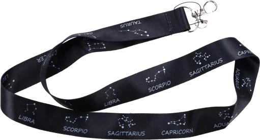 Lanyard con moschettone metallico Zodiac
