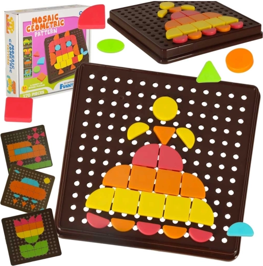 Mosaico creativo con forme geometriche 170 pezzi