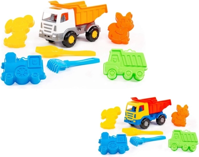 Camion Mirage con set per la sabbia