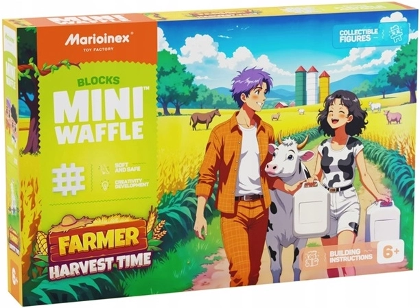 Marioinex Mini Waffle fattoria – tempo di raccolto 100 pezzi