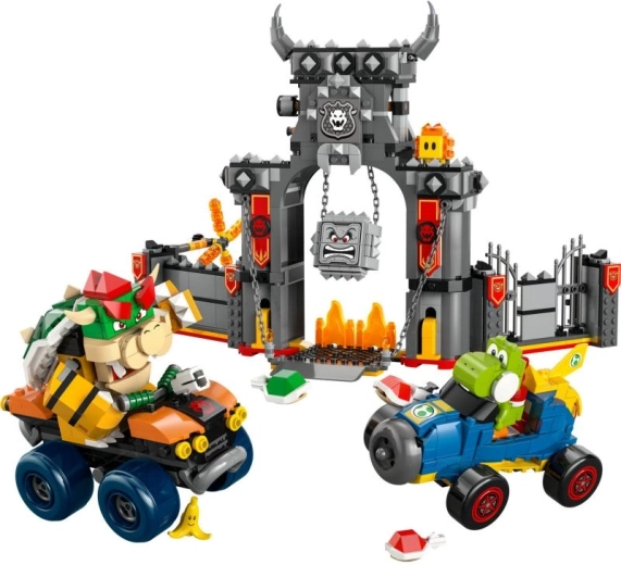 LEGO Super Mario Mario Kart – Set da corsa Il castello di Bowser