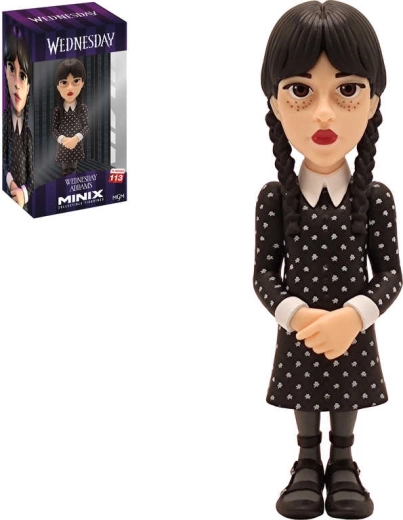 Statuetta Minix Wednesday Addams (Netflix) - 1 pezzo