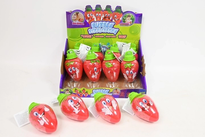 Bolle di sapone antigoccia Niekapki fragola 50 ml