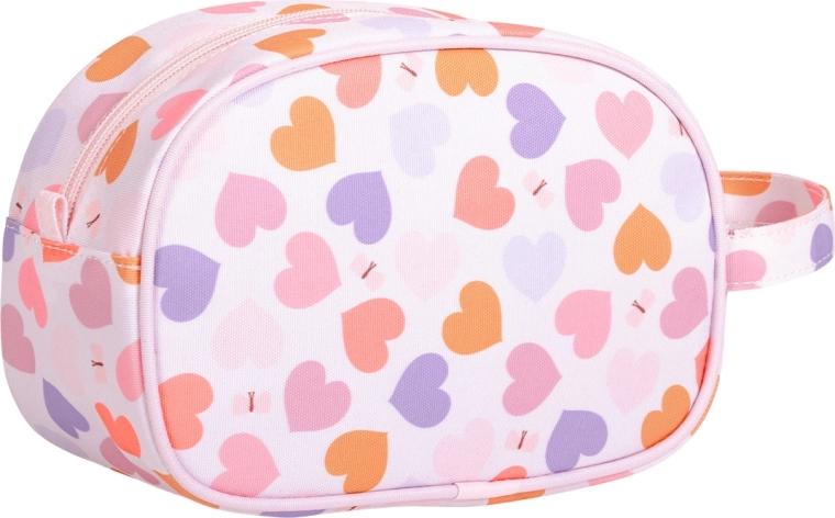 A Little Lovely Company beauty case con cuoricini