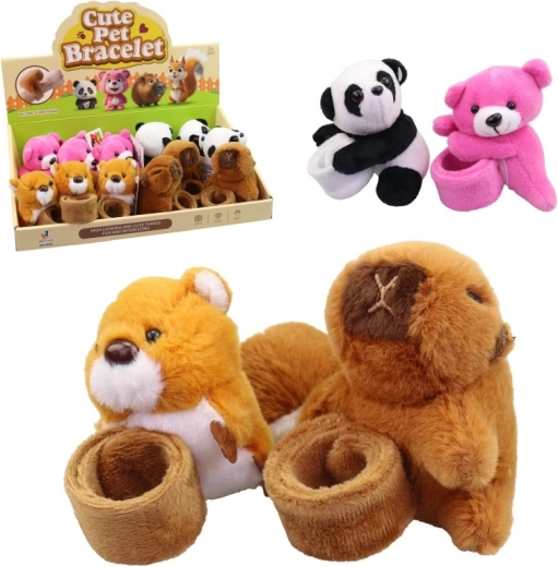 Braccialetto con animaletto di peluche