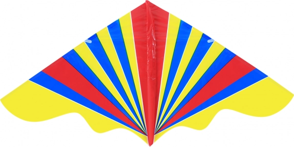 Aquilone colorato 128 × 61 cm con manico