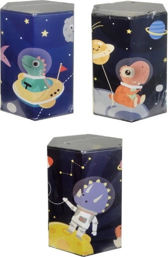 Salvadanaio per bambini con tema spaziale