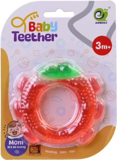 Massaggiagengive in gomma per neonati, 8 cm