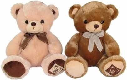 Orsetto di peluche 39 cm, 2 varianti - 1 pezzo
