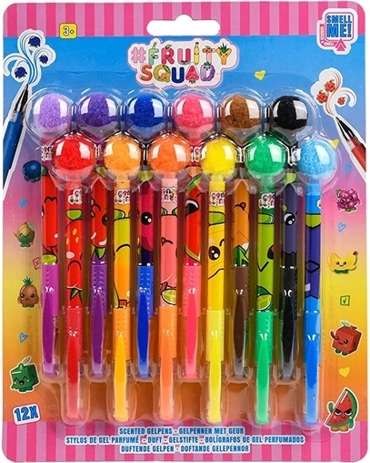 Pennerelli gel profumati con pon pon 12 pz