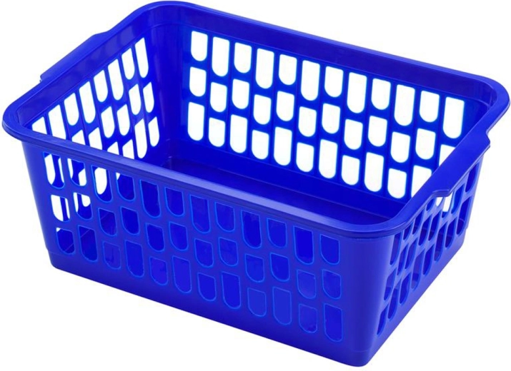 Cestino di plastica HEIDRUN 36 × 26 × 15 cm – mix di colori