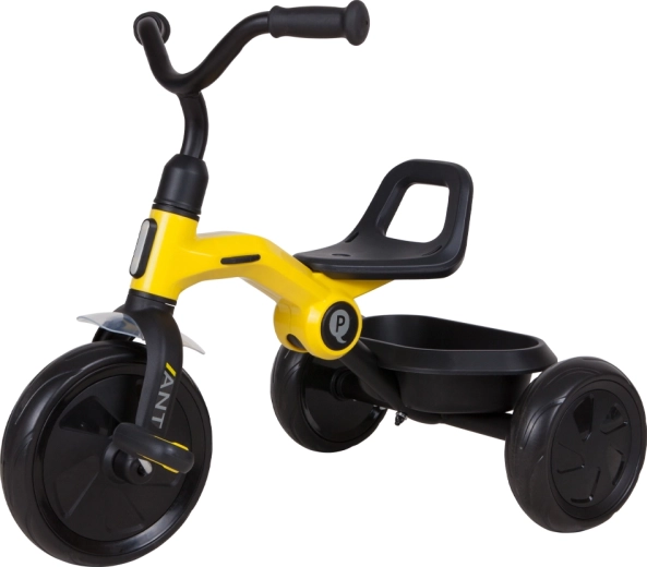 Qplay triciclo Ant giallo per bambini 2–6 anni