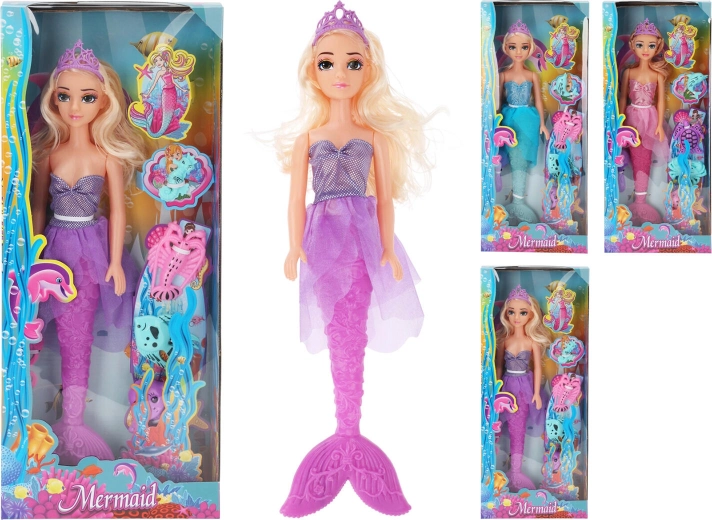 Bambola Principessa del Mare 44,5 cm con accessori – mix di colori