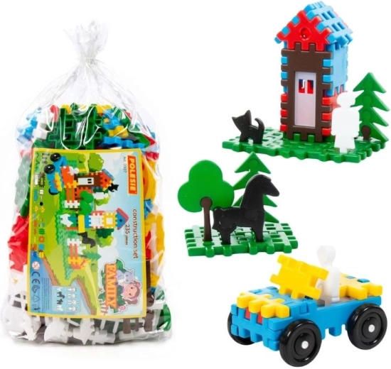 Set di costruzione Blok Family – 235 pezzi