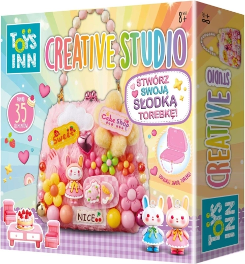 Kit creativo per realizzare una borsetta con coniglietto Toys Inn