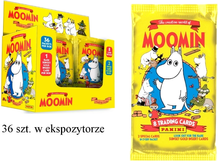 Panini Muminki bustina con carte - 1 pezzo