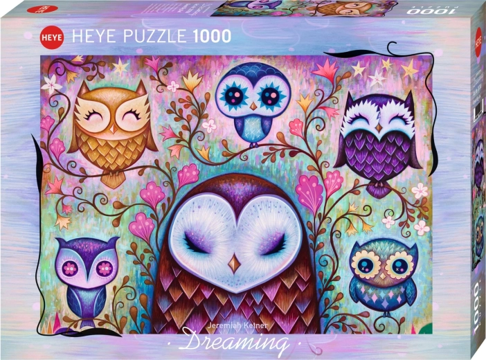 HEYE Puzzle Sogni: Grande gufo 1000 pezzi