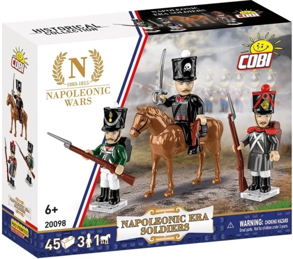 Cobi Napoleonic Wars figurine di soldati dell’era napoleonica