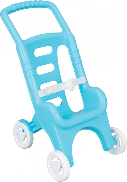 Passeggino sportivo in plastica per bambole blu